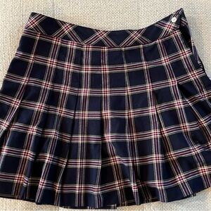 H & M Plaid Mini Skirt
